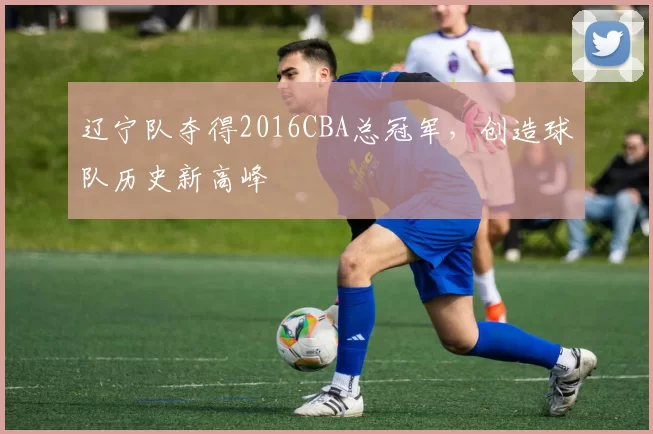 辽宁队夺得2016CBA总冠军，创造球队历史新高峰